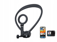 Telesin Magsafe POV Magnetyczny metalowy uchwyt na szyję 2w1 Phone Holder