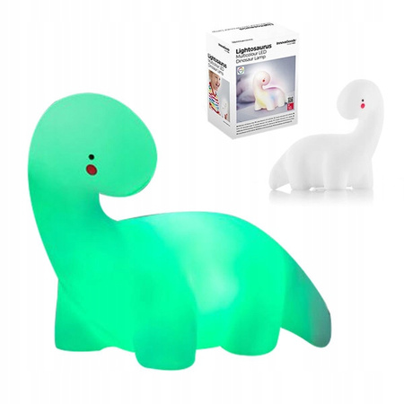 Lampa Dinozaur świecący LED Wielokolorowa Lightosaurus InnovaGoods