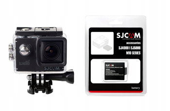 Kamera Sportowa SJCAM SJ4000 Czarna + Akumulator