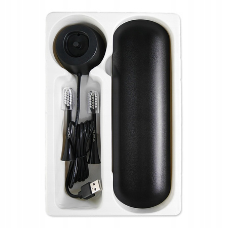 ZESTAW 2x SZCZOTECZKA ELEKTRYCZNA SONICZNA KOŃCÓWK