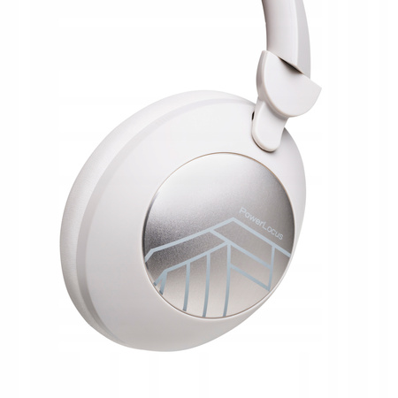 Słuchawki bezprzewodowe Bluetooth PowerLocus Orion Sand MikroAUX Etui 70h