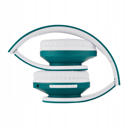 Słuchawki PowerLocus P2 bezprzewodowe OceanBlue BLUETOOTH / microSD / radioFM