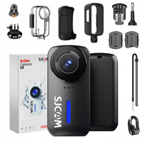 Kamera sportowa SJCAM C110 + Black 4K30FPS 20MP Wodoodporna Wi-fi gyro stab