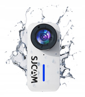 Kamera sportowa SJCAM C110 White 4K30FPS 15MP Wodoodporna Wi-fi + akcesoria