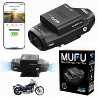 KAMERA wideorejestrator na motocykl MUFU V12S pro Dwie kamery 1080p 30fps