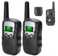 SHONA T388 WALKIE TALKIE 2 szt dla dzieci 10 tonów latarka VOX