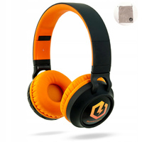 Słuchawki DLA DZIECI PowerLocus Buddy BEZPRZEWODOWE LED MikroSD AUX