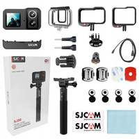 Kamera sportowa SJCAM SJ20 + Akumulatorowy uchwyt do kamery 4K DUAL LENS PL