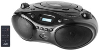 Kultowy Radioodtwarzacz BOOMBOX JVC RDE661B czarny BLUETOOTH USB CD FM 4W