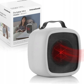 Grzejnik elektryczny ceramiczny InnovaGoods Przenośny ogrzewacz powietrza