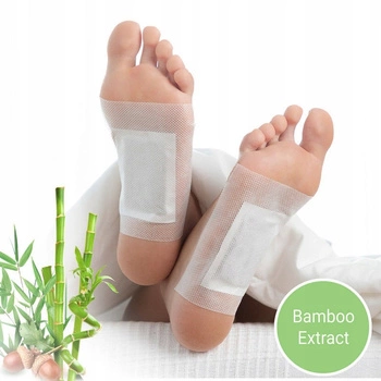 Plastry Detoksykacyjne do Stóp InnovaGoods Bamboo uczucie ODPRĘŻENIA RELAX