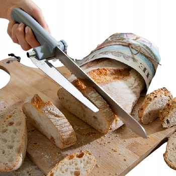 Nóż do chleba z regulowaną prowadnicą