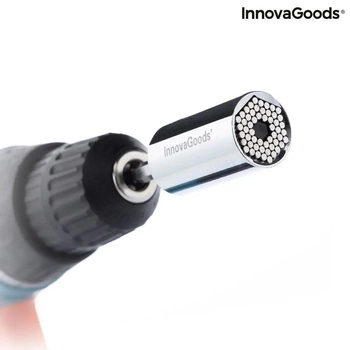 Uniwersalny Klucz Nasadowy + Adapter Kątowy 105st