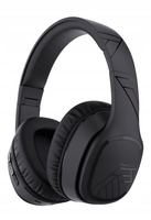 Słuchawki Bluetooth PowerLocus P7 Black Over-Ear Mikrofon AUX BT 50h