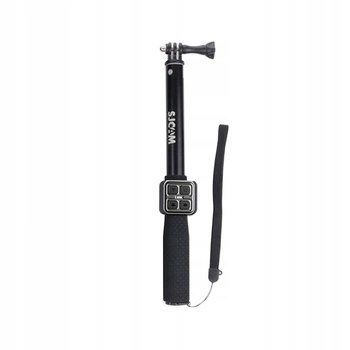 SJCAM CZARNY Selfie Stick monopod z pilotem 28-90